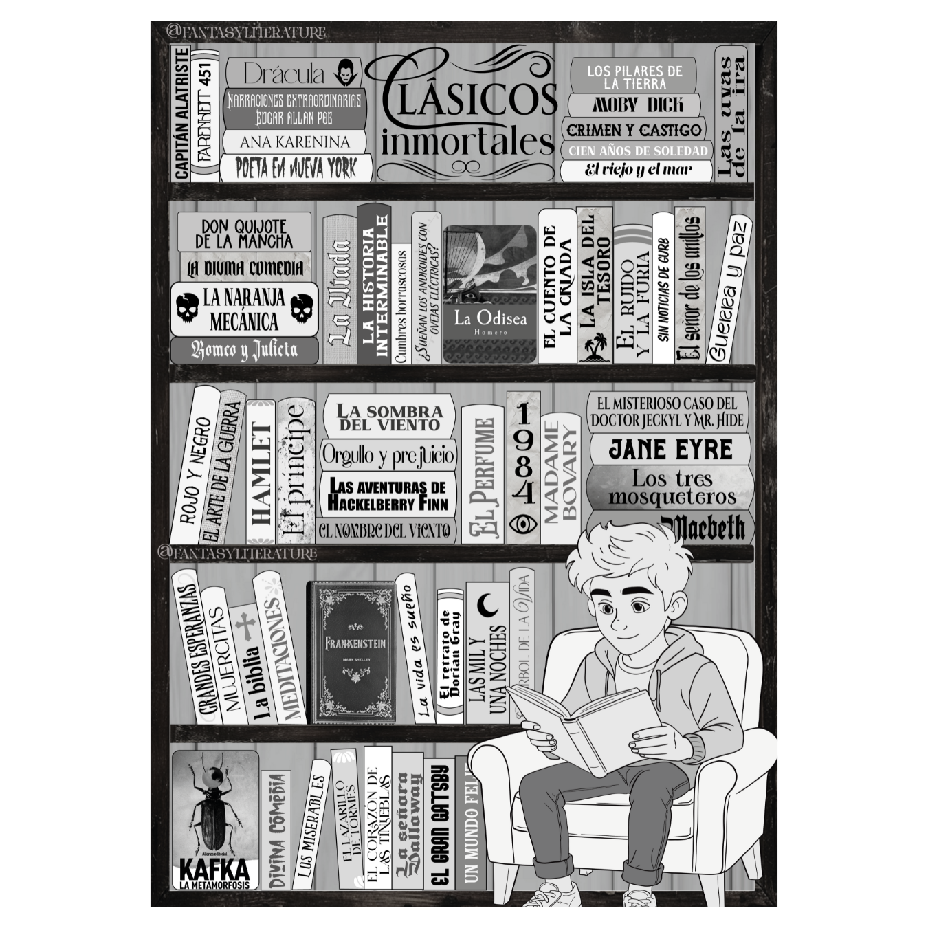 Estantería descargable de Clásicos