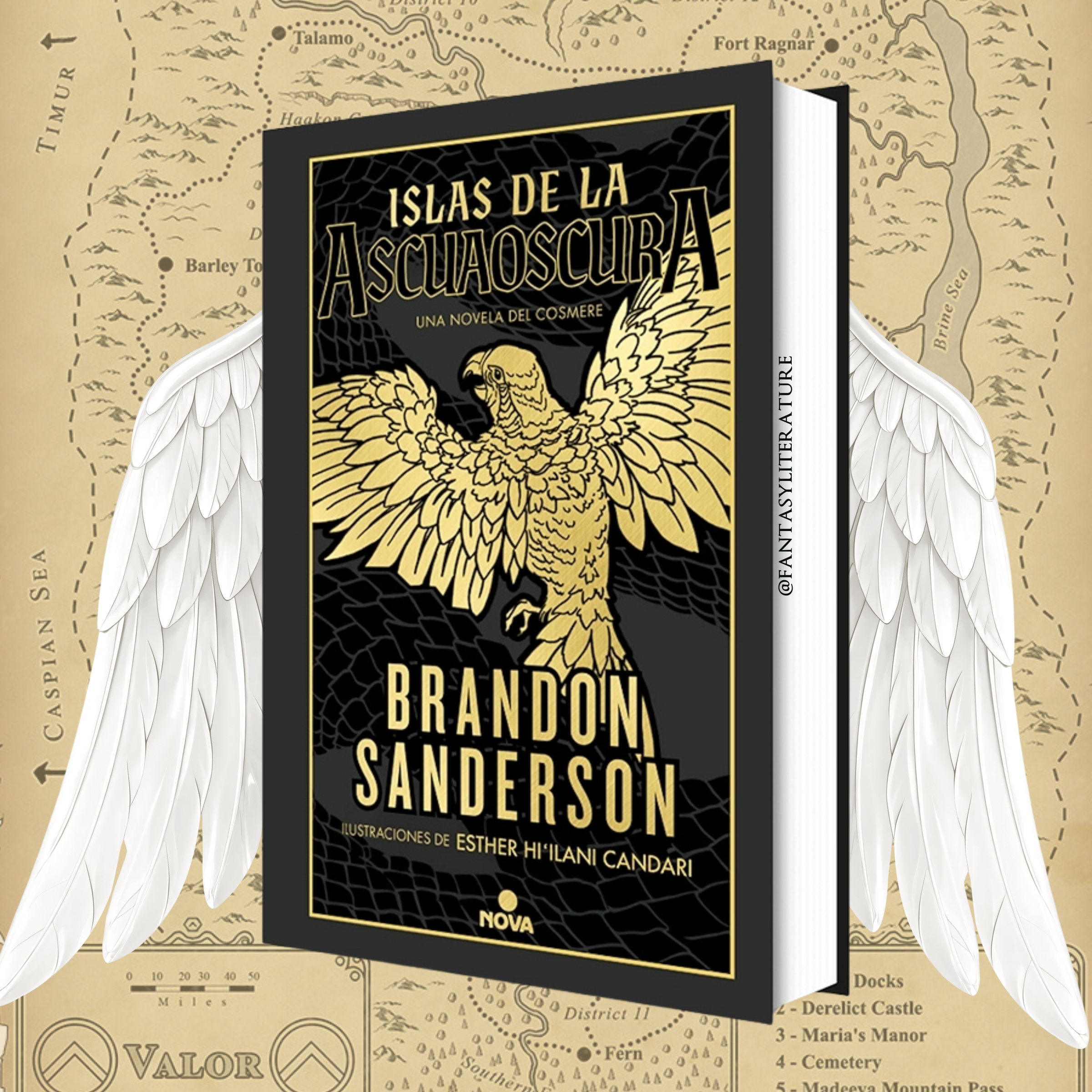 Portada Islas de la Ascuaoscura